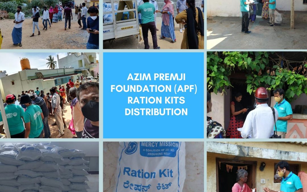 Azim Premji Foundation- Ration kit distribution