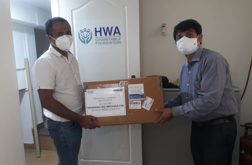 Receiving Medicines from Transasia Bio-Medicals Ltd.