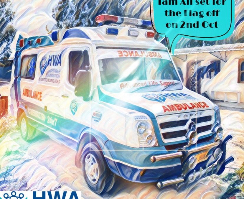 HWA Ambulance Flag-off