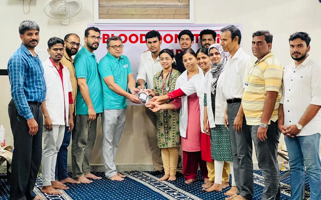 The  HWA Charitable Foundation, in collaboration with Indira Gandhi Hospital Blood Bank