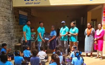 The HWA Charitable Foundation Electronic City Unit distributed school kits