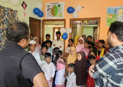 UDBHAV-Slum-Adoption-Centre-–-BEL-Road-official-inauguration-School-Kit-distribution-program