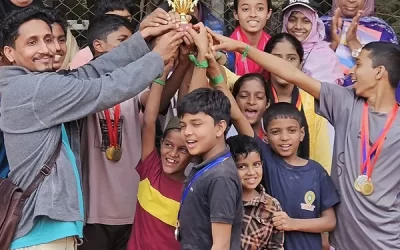 Udbhav Lingarajapuram Students  Sports Meet 2025