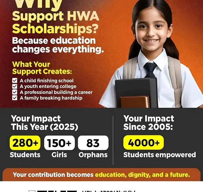 Why Support HWA Scholarships?